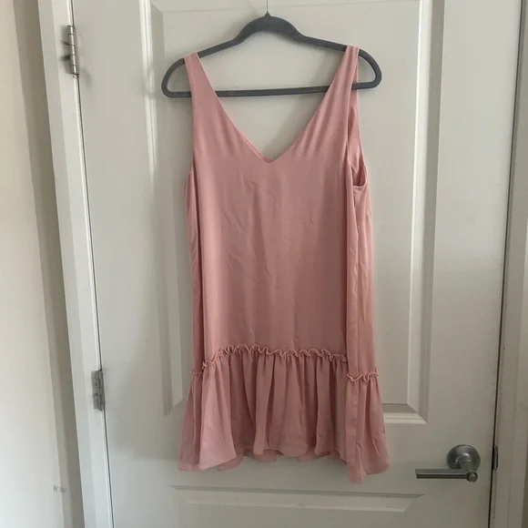 Amanda Uprichard Soft Pink Chiffon Blouse - Picture 5 of 8